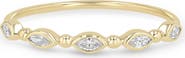 Zoë Chicco 14k Gold Diamond Bead Ring