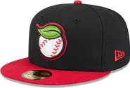 New Era Men's New Era  Black Fresno Grizzlies Theme Nights 59FIFTY Fitted Hat