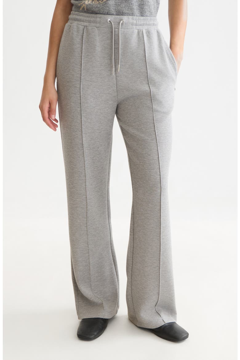 Stretch Wide Leg Sweatpants, Main, color, GREY MELANGE