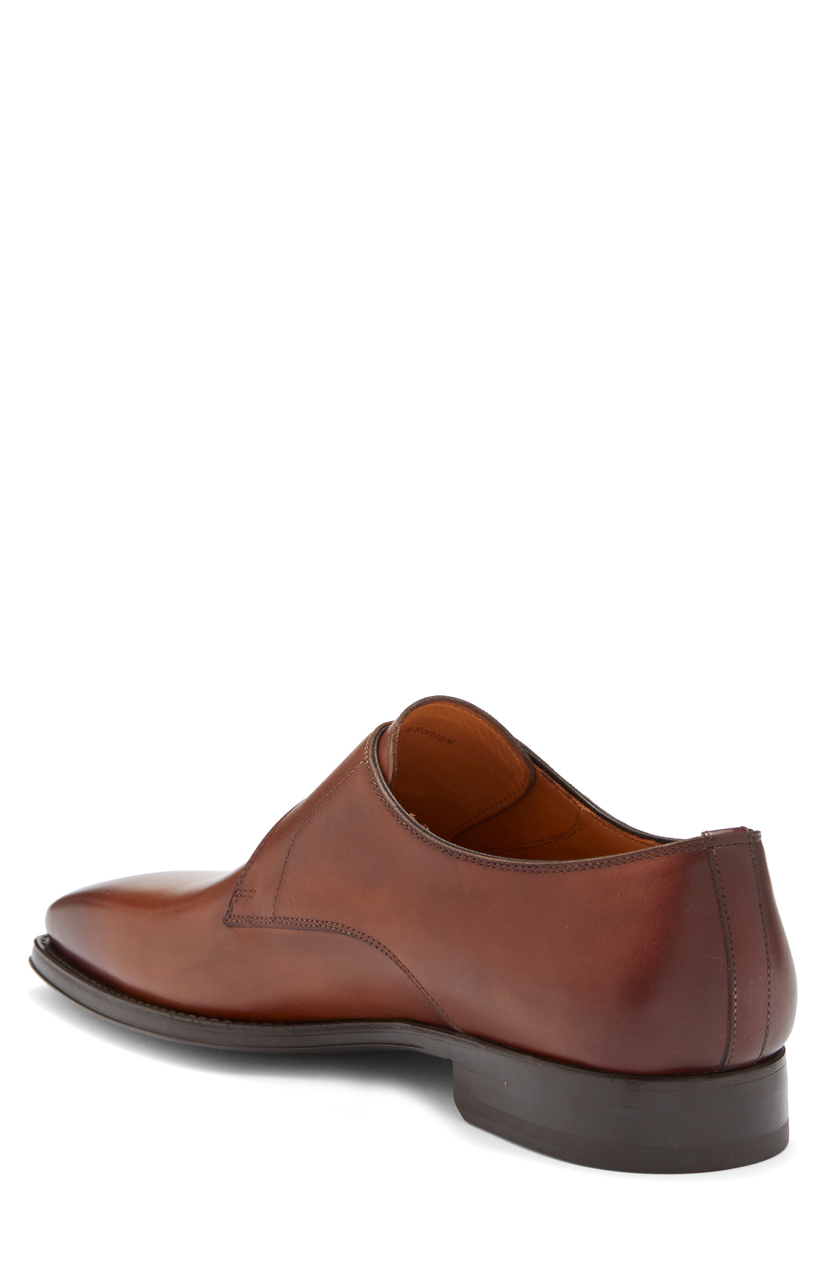 Veleta Monk Strap Shoe, Alternate, color, TABACO
