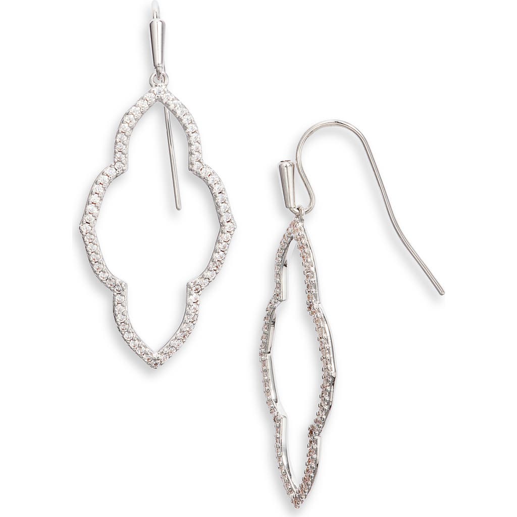 Kendra Scott Small Abbie Drop Earrings In Neutral