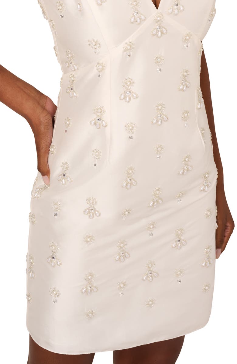 Adrianna Papell Beaded Sleeveless Cocktail Dress, Alternate, color,