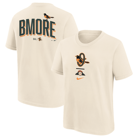 Youth Nike Cream Baltimore Orioles 2026 City Connect T-Shirt
