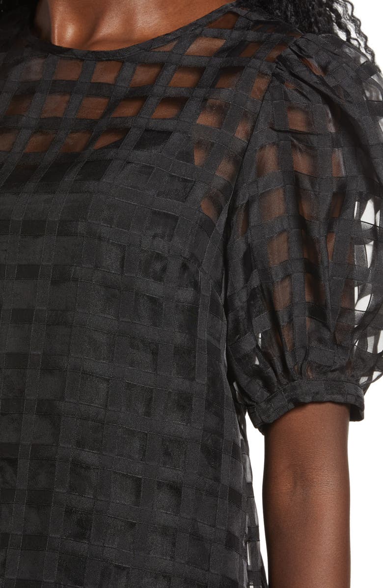 English Factory Windowpane Sheer Top, Alternate, color,