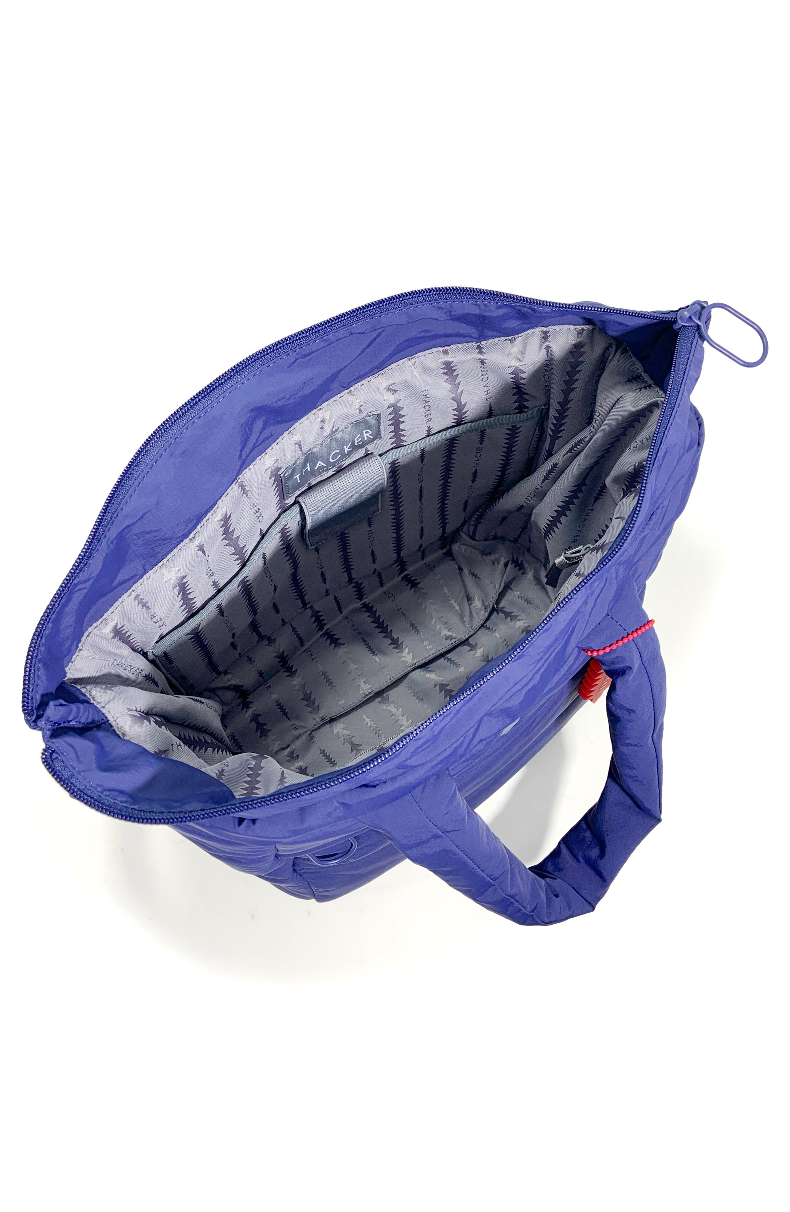 Thacker Quinn Medium Nylon Tote Bag, Alternate, color, Night Blue