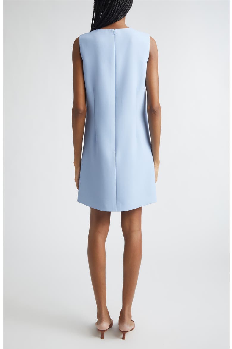 Hydrangea Embroidered Sleeveless Shift Minidress, Alternate, color, CLOUDY BLUE MULTI