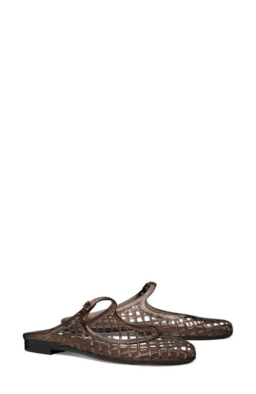 Tory Burch Mellow Mary Jane Jelly Mule In Brown