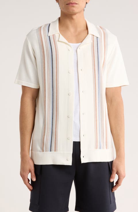 Stripe Camp Shirt