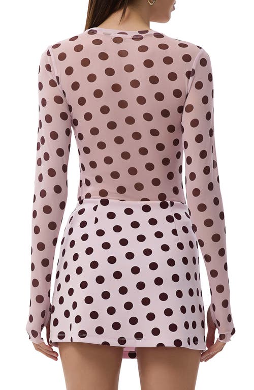 AFRM AFRM KAYLEE LONG SLEEVE MESH TOP 