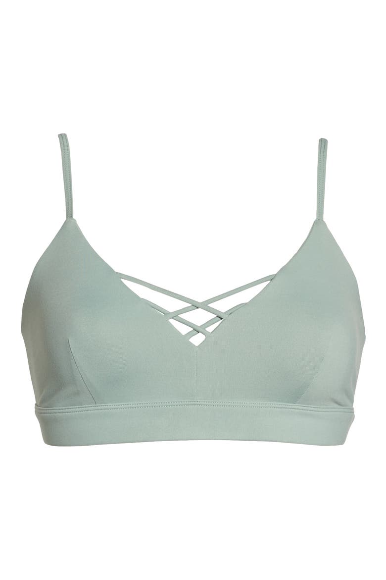 Interlace Sports Bra, Alternate, color, SAGE