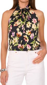 Vince Camuto Floral Sleeveless Top