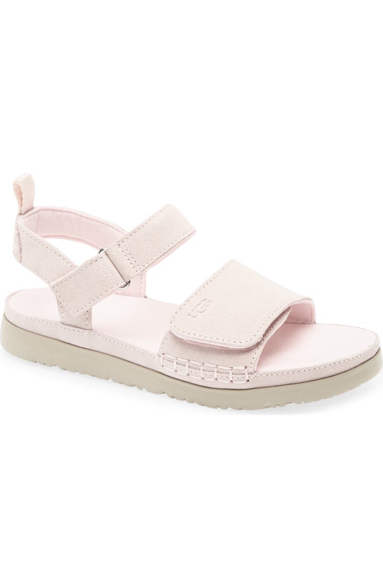 UGG<sup>®</sup> Kids' Goldenstar Platform Sandal, Main, color, Seashell Pink