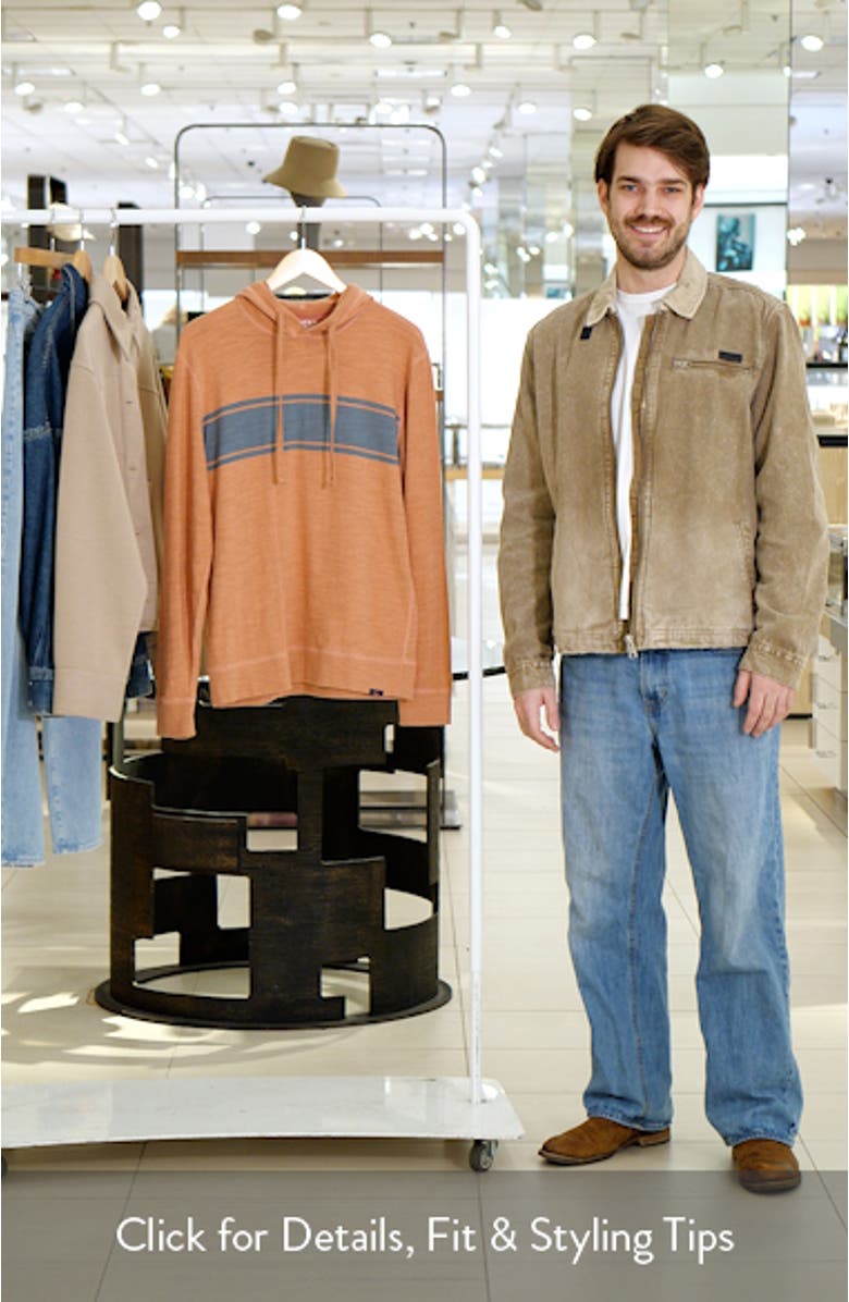 Sunwashed Organic Cotton Slub Hoodie, sales video thumbnail