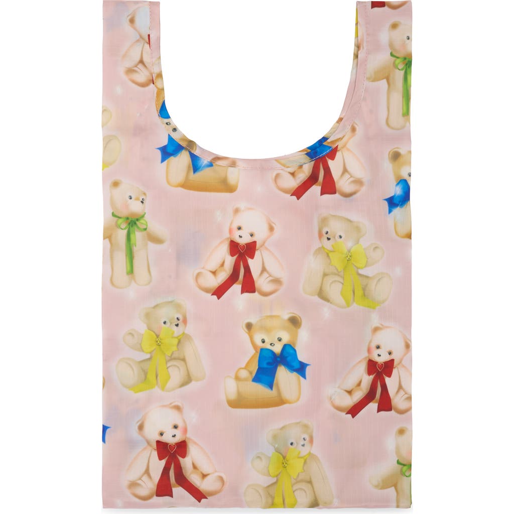 Baggu Baby Recycled Polyester Reusable Tote Bag In Teddy Bears
