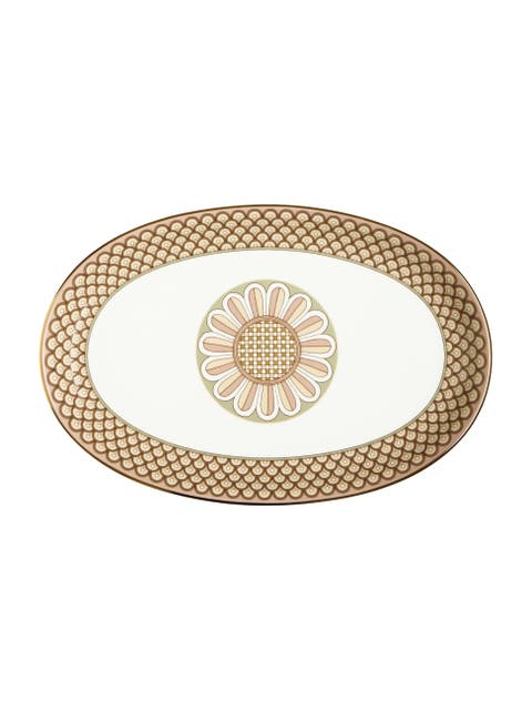 Oval Platter Odysseus Dusty Pink