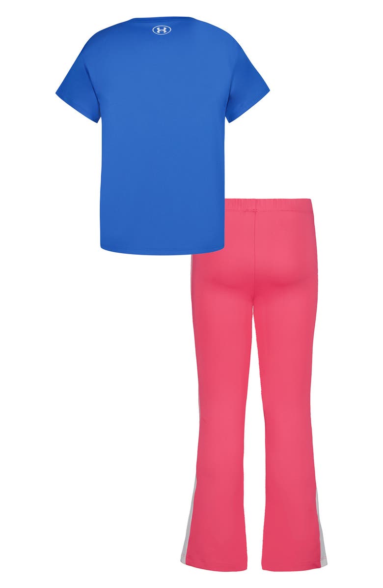 Under Armour Kids' Graphic T-Shirt & Yoga Pants Set, Alternate, color, Blue Atlantis