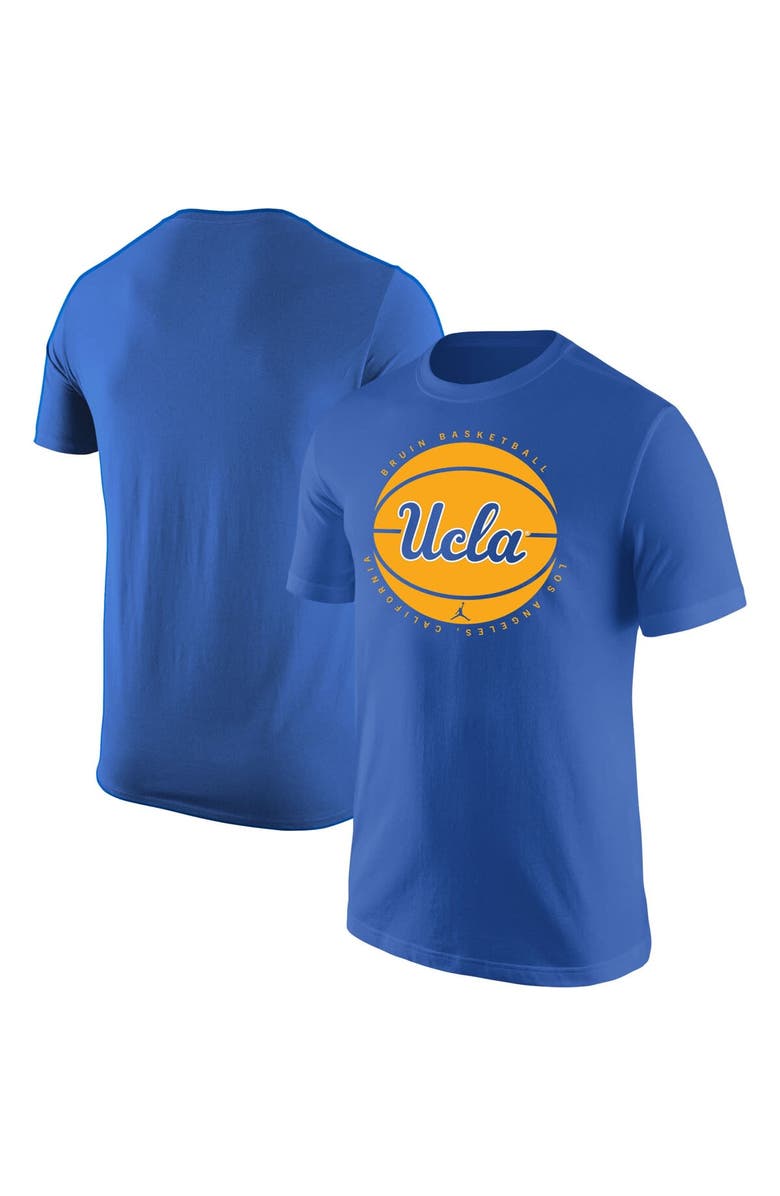 Jordan Brand Men's Jordan Brand Blue UCLA Bruins Basketball Logo T-Shirt, Alternate, color, 