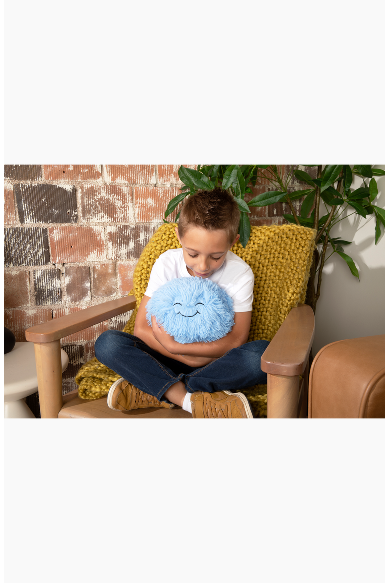 Hug Ball Weighted Plush Toy, Alternate, color, Blue