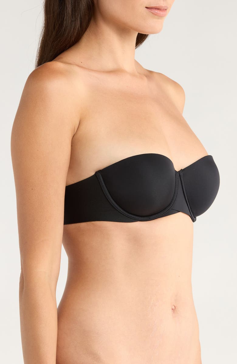Hunkemöller Jane Underwire Bikini Top, Alternate, color, Caviar