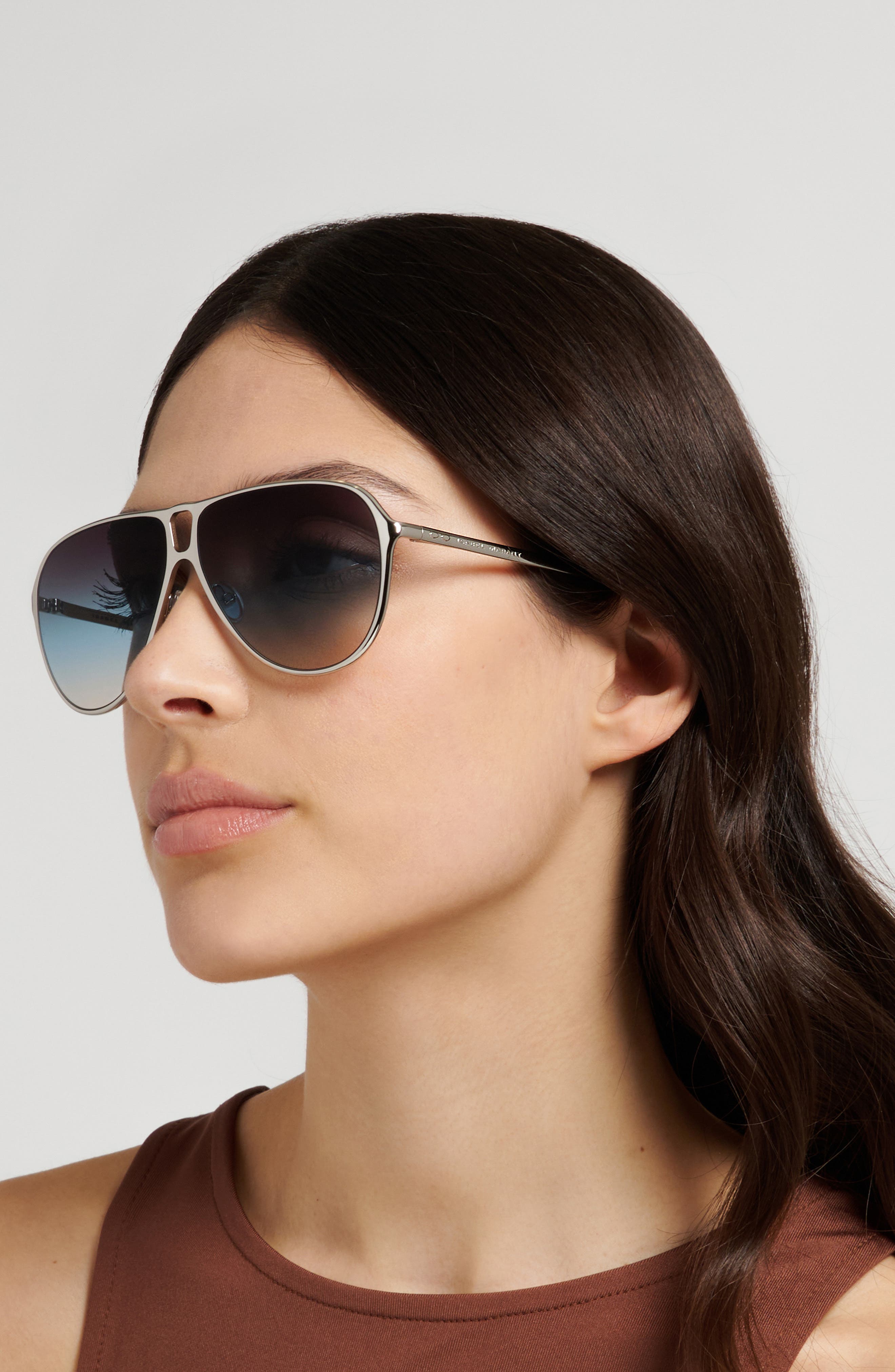 Isabel Marant 60mm Gradient Pilot Sunglasses (Women) | Nordstrom