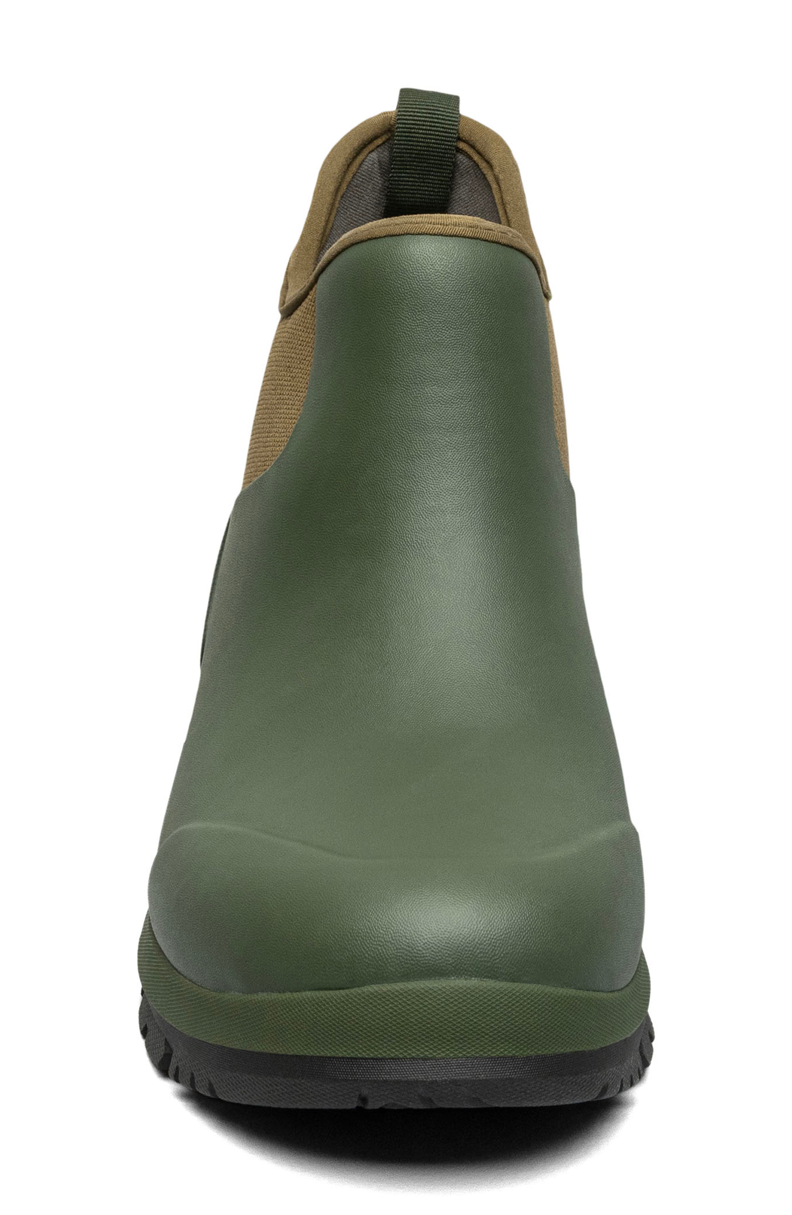 Bogs Sauvie Waterproof Chelsea Boot, Alternate, color, Dark Green