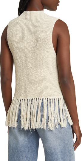 Astrid Fringe Hem Knit Tank