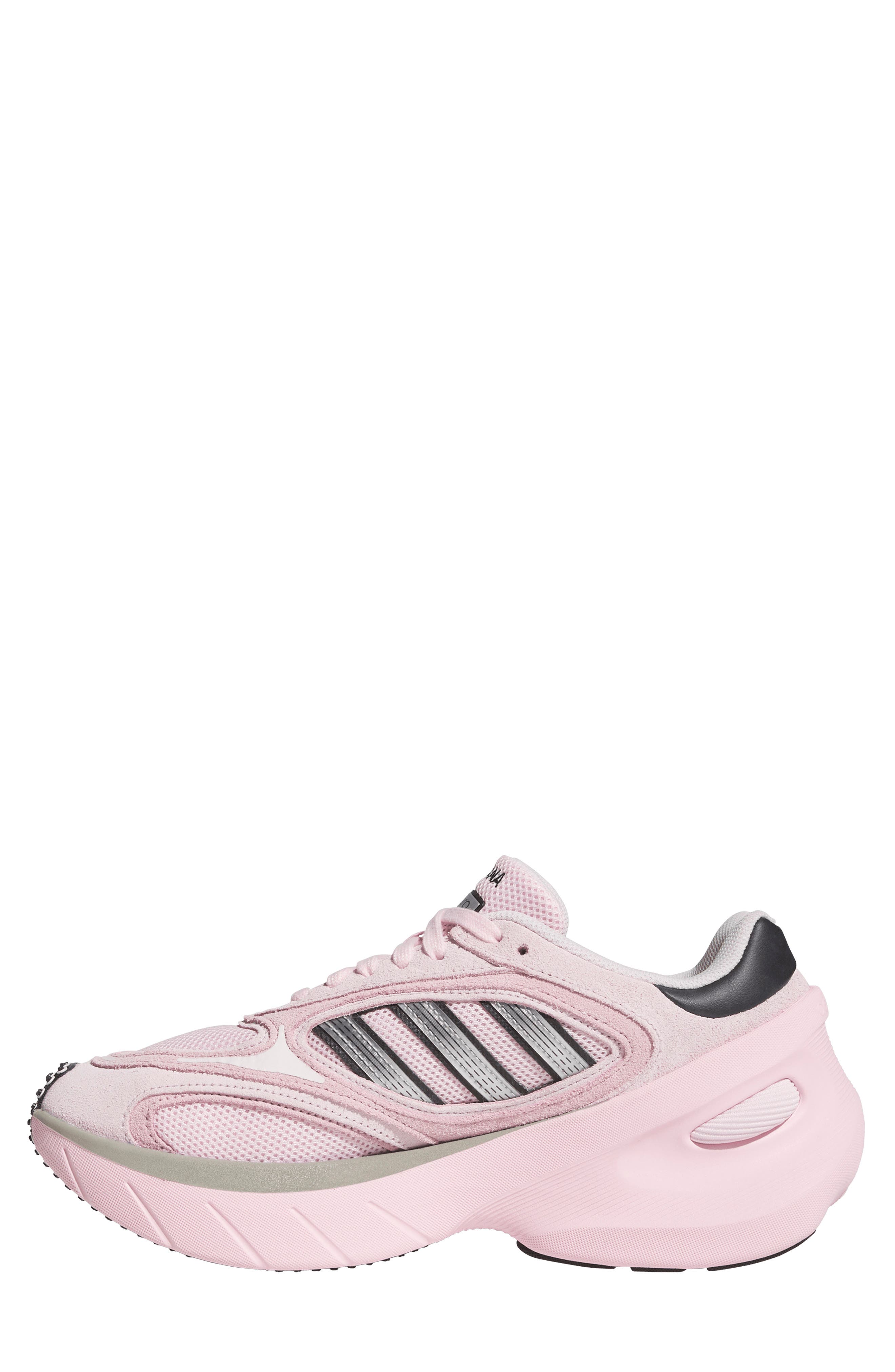 Adizero Goukana Running Shoe, Alternate, color, CLEAR PINK
