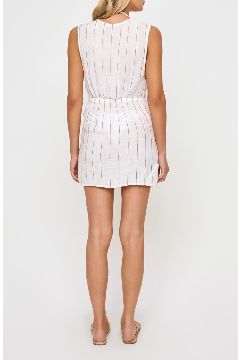 Costa Nova Cover-Up Minidress, Alternate, color, FINE LINE STRIPE