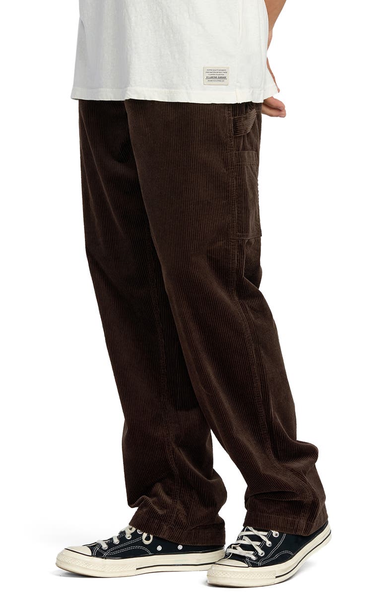 Billabong Larry Cotton Corduroy Garage Pants, Alternate, color,