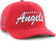 '47 Men's '47 Red Los Angeles Angels Corduroy Hitch Adjustable Hat