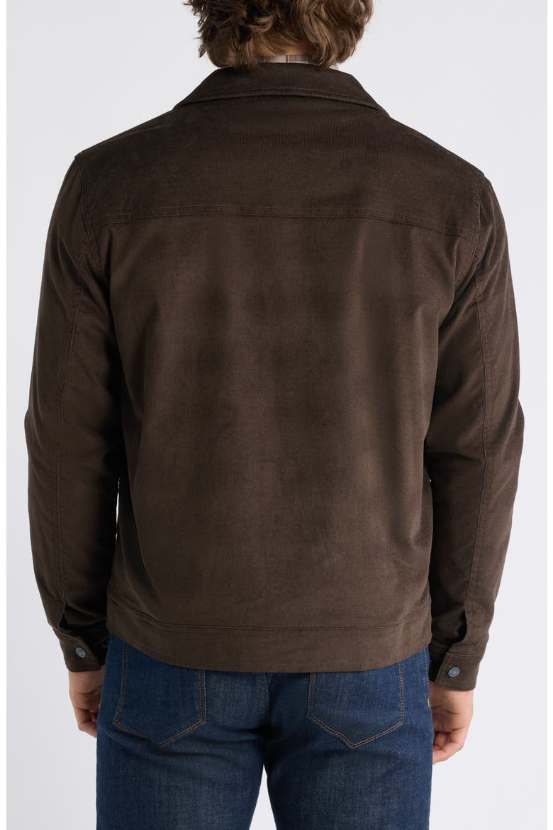 Camden Corduroy Trucker Jacket, Alternate, color, FRENCH PRESS