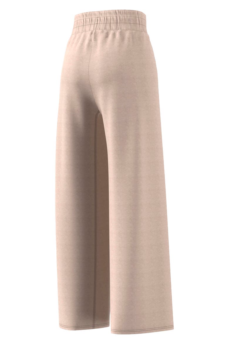 Wide Leg Cotton Blend Boyfriend Pants, Alternate, color, BOTANIC BEIGE MEL