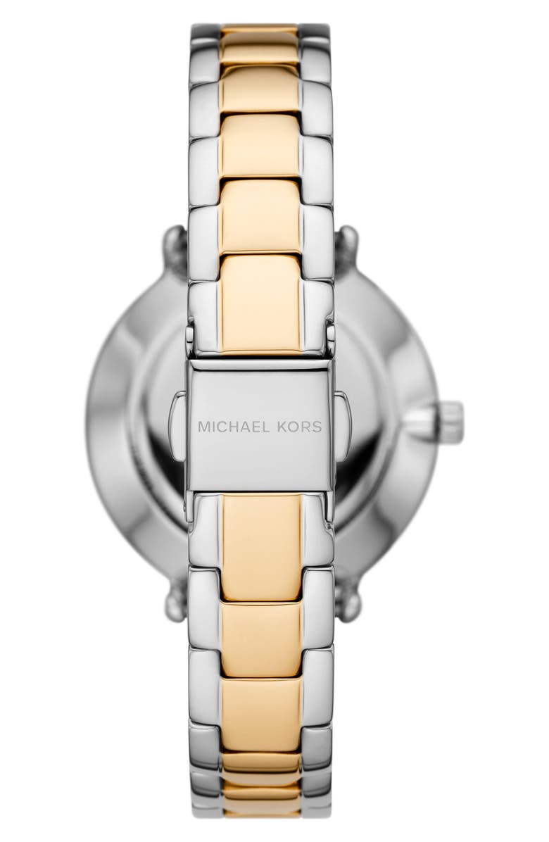 Michael Kors MICHAEL Michael Kors Mini Pyper Bracelet Watch, Earrings & Bracelet Set, 32mm, Alternate, color, Two Tone