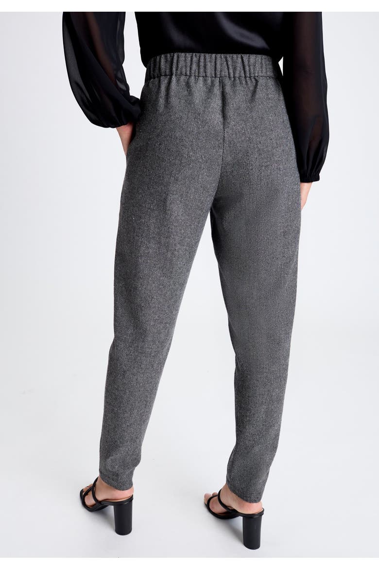 Herringbone Straight Leg Pant, Alternate, color, GREY HERRINGBONE