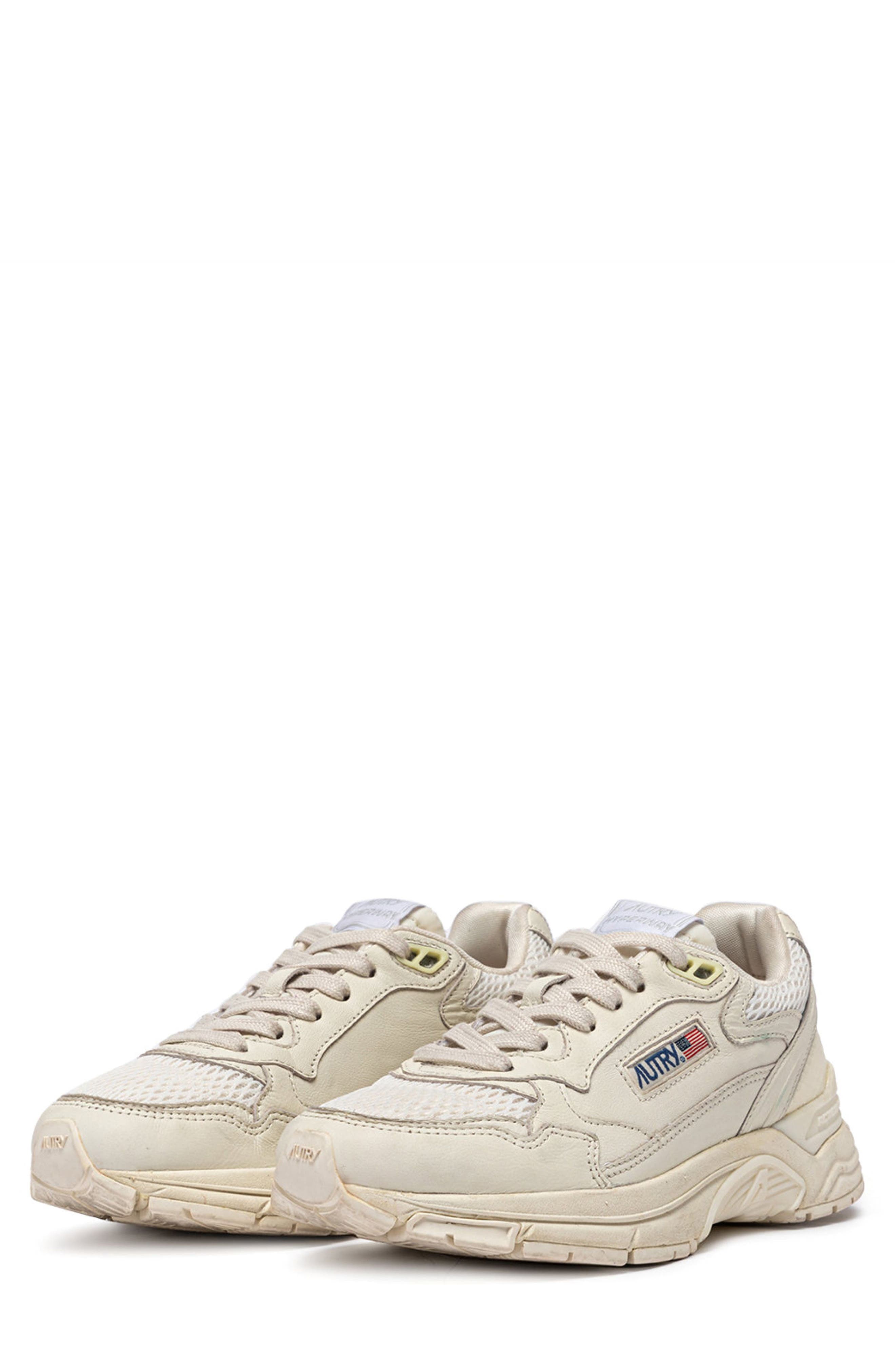 AUTRY Hyperway Low Sneaker, Main, color, White