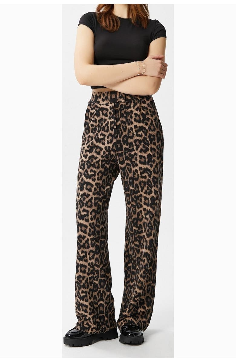 Prologue Shoes High Waist Stretch Palazzo Pants, Alternate, color, 