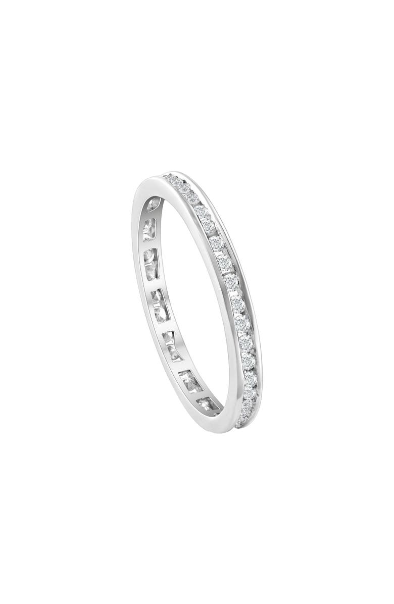 Bliss Diamond 1/2 Ct Round Diamond Ladies Eternity Wedding Ring 10k Gold, Alternate, color, 