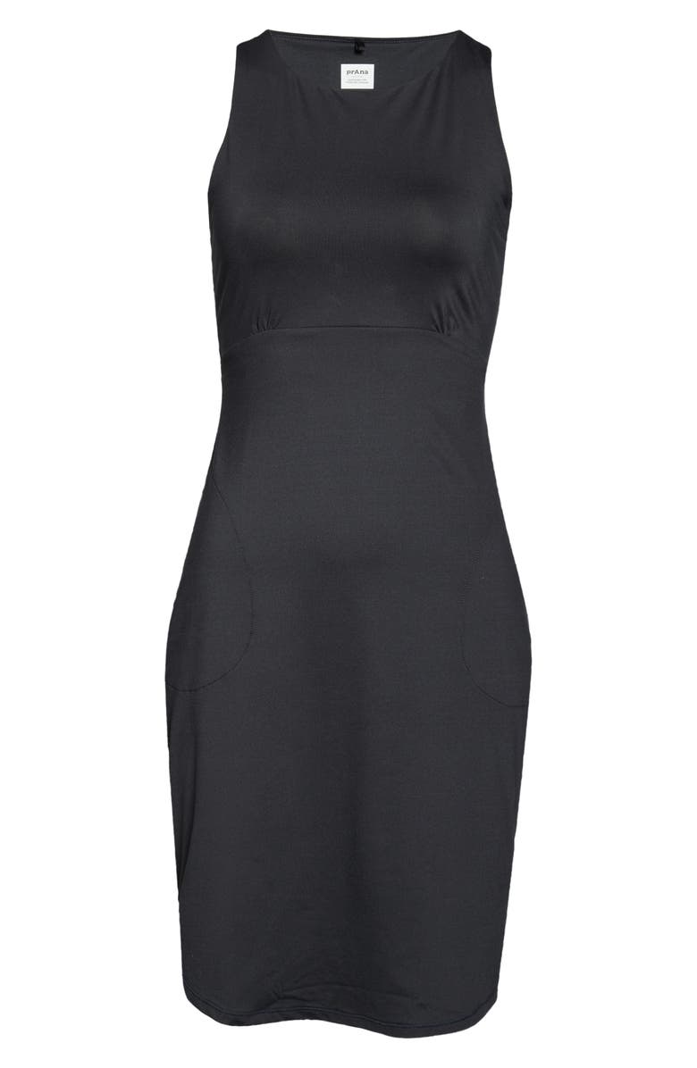 prAna Emerald Lake Sleeveless Dress, Alternate, color, Black