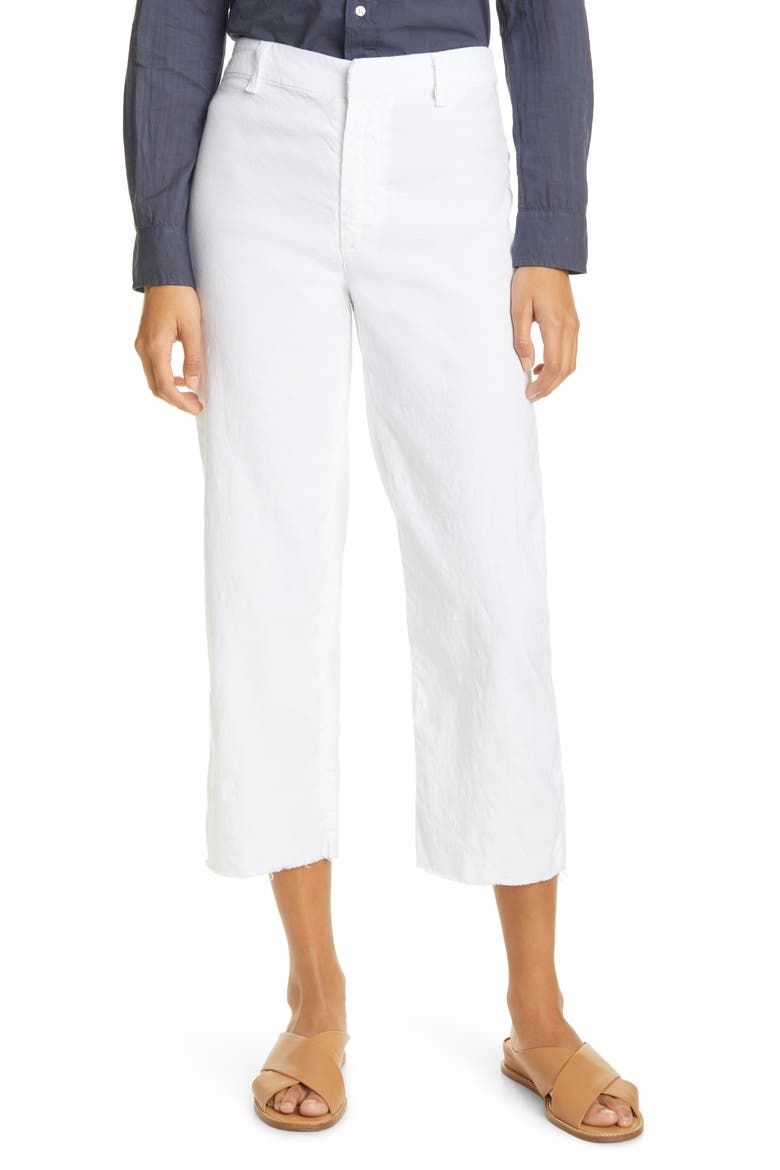 Kinsale Trousers, Main, color, WHITE