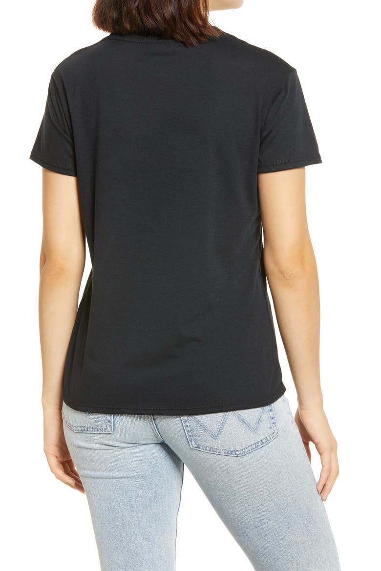 Kindness Is Free Graphic Tee, Alternate, color, BLACK
