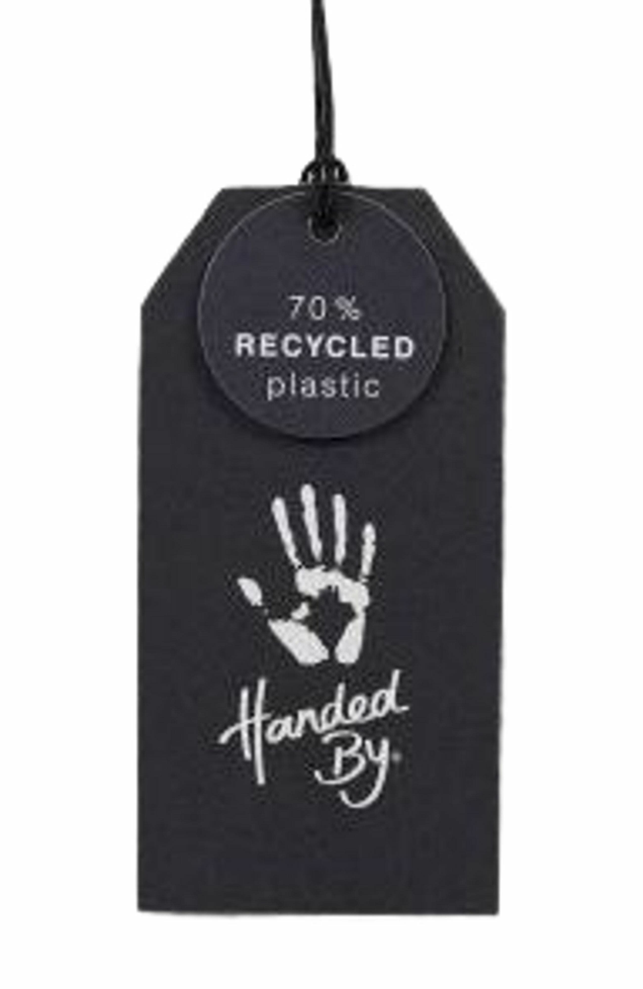 Handed By Dots Recycled Plastic Weekender Bag, Alternate, color, Misty Grey Mix