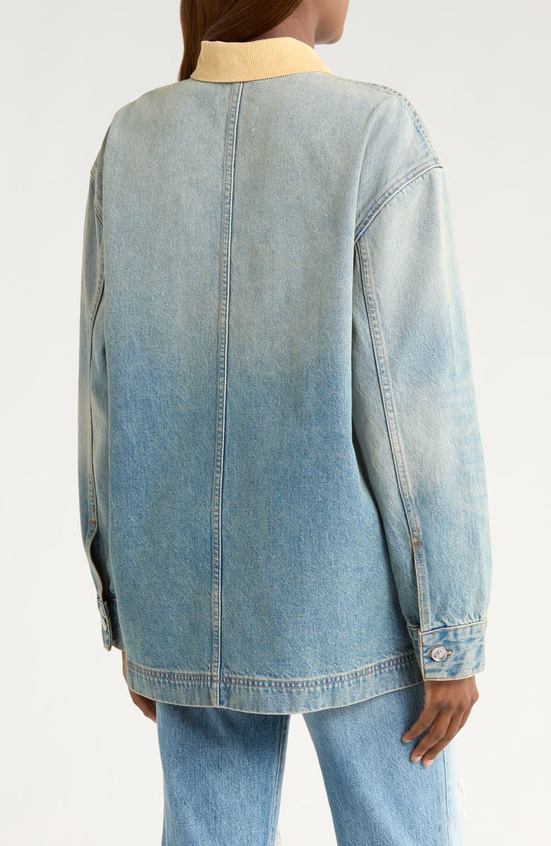 SLVRLAKE Hayden Relaxed Denim Workwear Jacket, Alternate, color, Shes The One