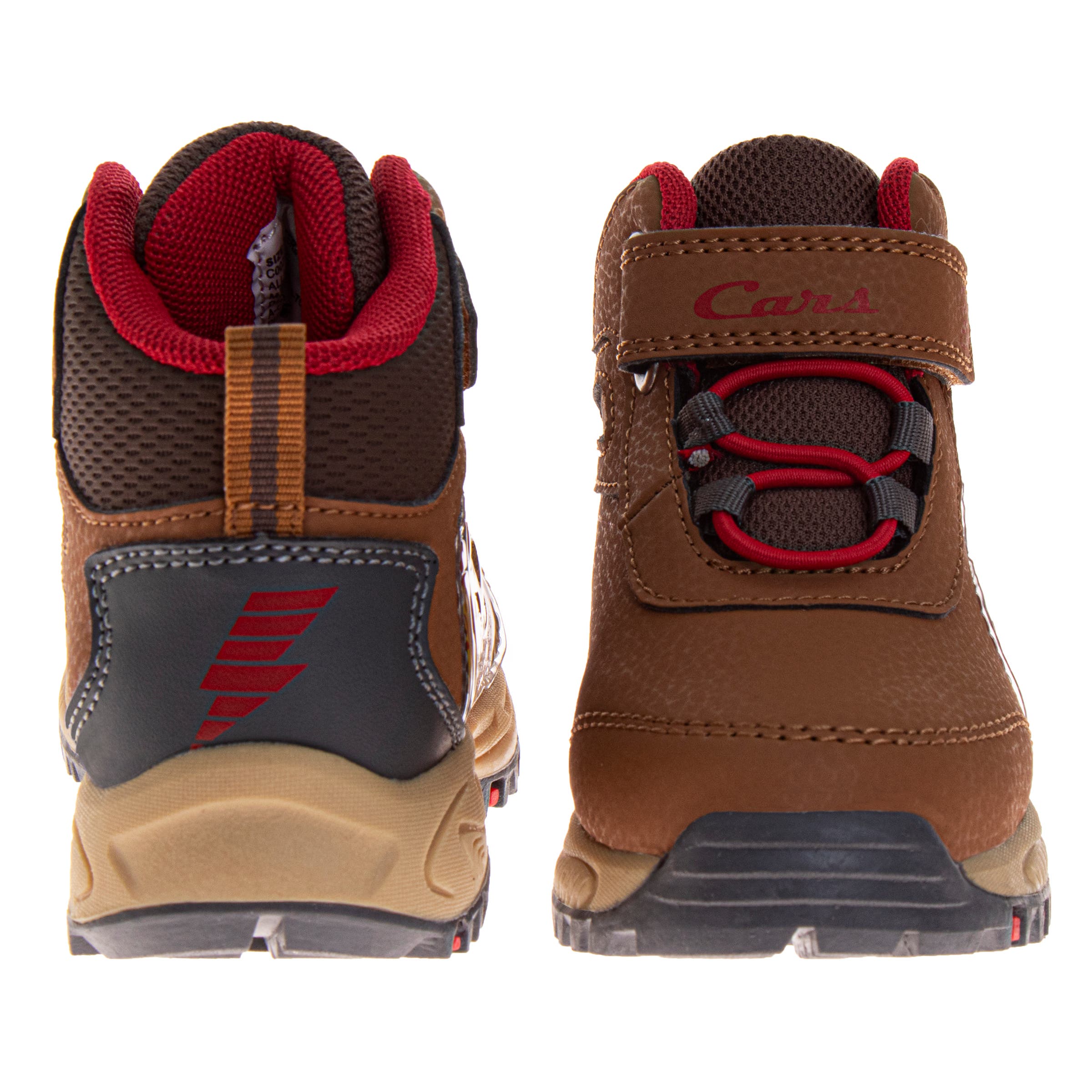 Pixar Cars Lightning McQueen Boys' Casual Boots - Stylish, Comfortable, and Fun Footwear, Alternate, color, Tan