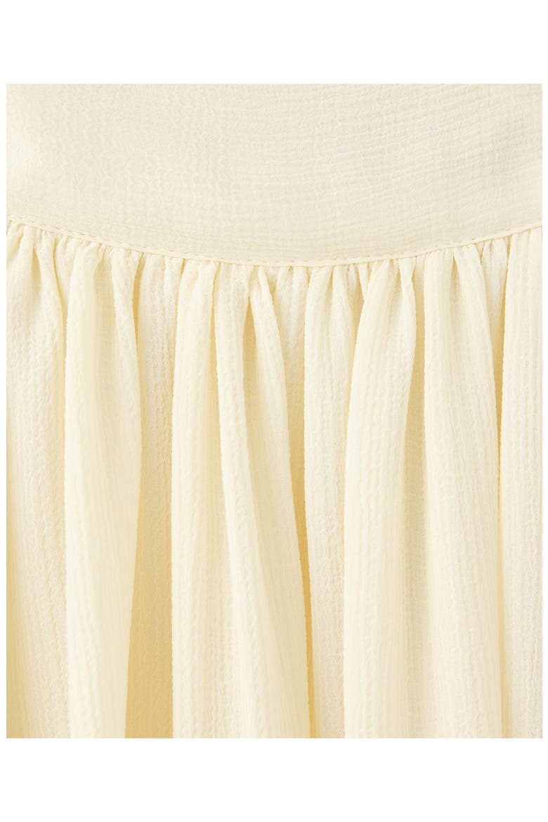 Tie Neck Texture Top, Alternate, color, OFF WHITE