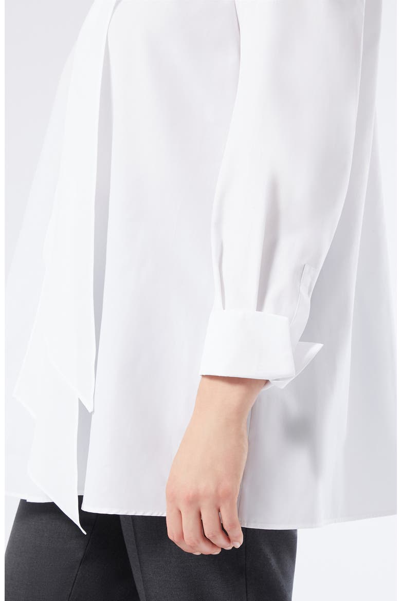 Opera Comfort Fit Cotton Poplin Shirt, Alternate, color, OPTICAL WHITE