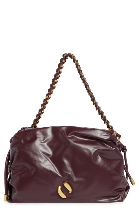 Zero Gravity Leather Shoulder Bag
