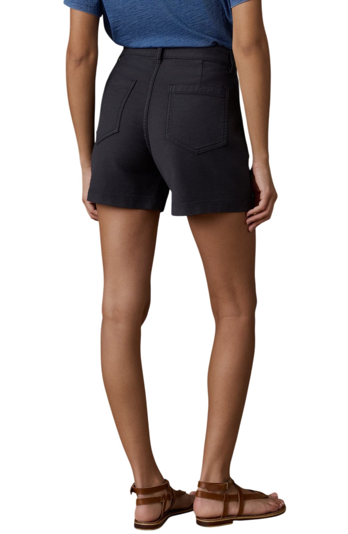 Stretch Terry Patch Pocket Shorts - image 2