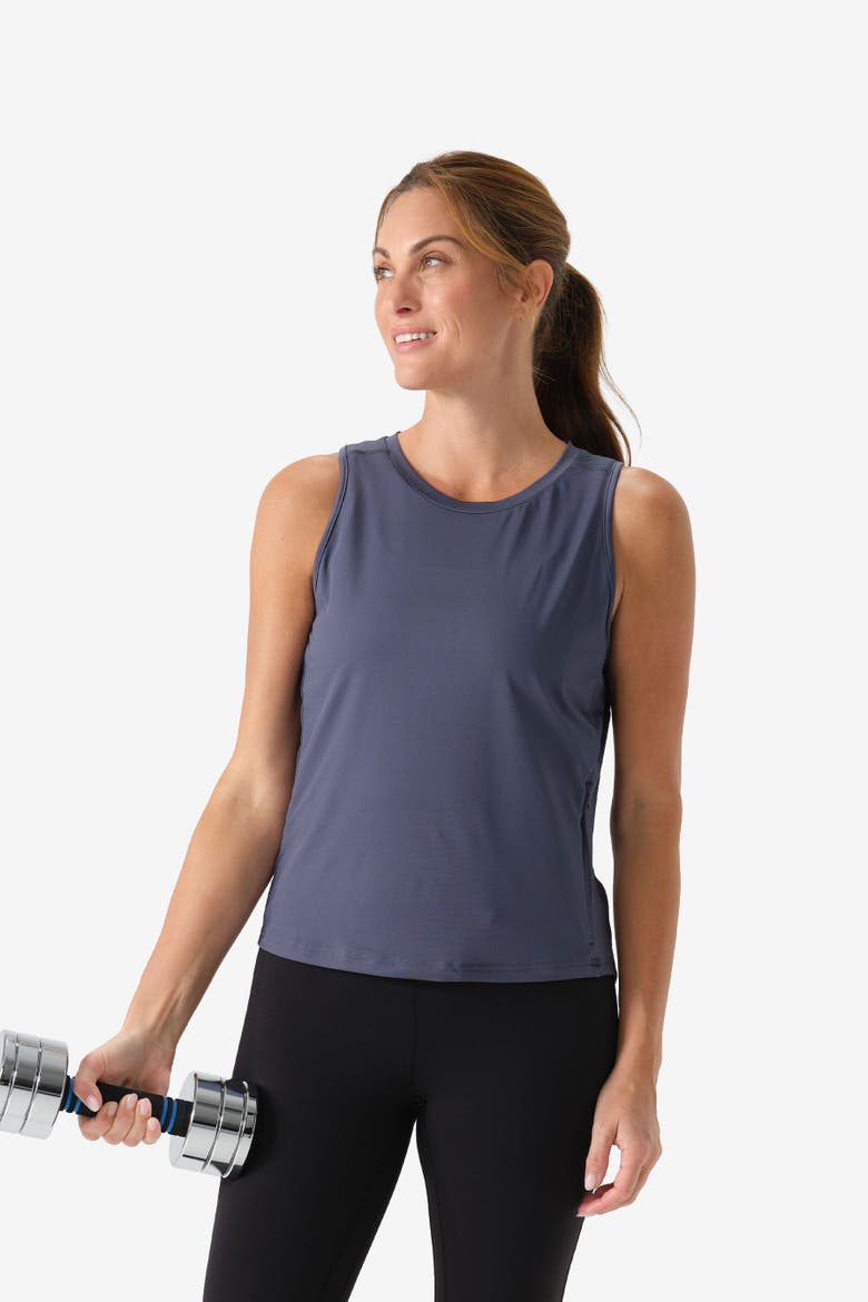 Women's Fieldsheer Aeris DriComfort Tank Top, Alternate, color, Arctic Blue