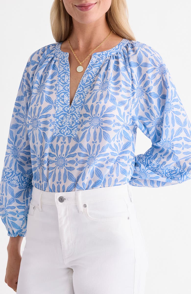 vineyard vines Emilia Print Top, Alternate, color,