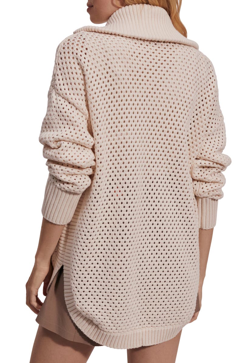 Varley Finn Longline Knit Jacket, Alternate, color,